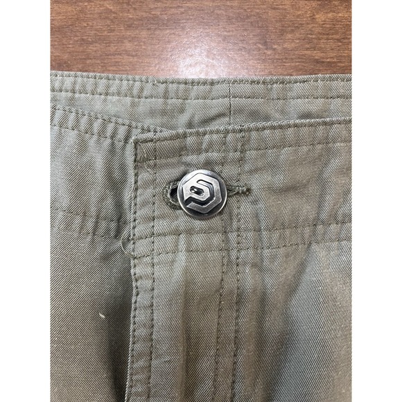 OP Ocean‎ Pacific Mens Cargo Shorts Size 36 Green Baggy Casual Summer Short - Picture 5 of 12